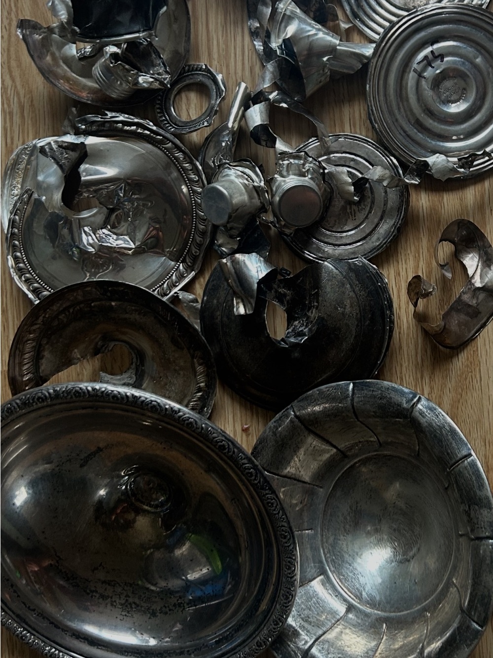 Clean scrap sterling, 350 GRAMS sterling .925 silver!!! 11.25 TOZ
